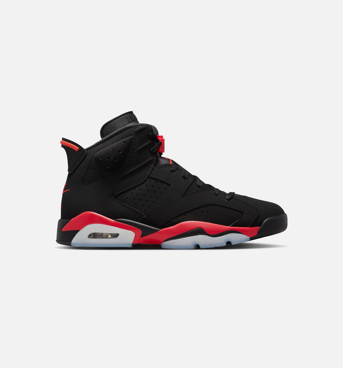 Air Jordan 6 Retro Infrared Salesman Men's Lifestyle Shoe – Black / Light Crimson