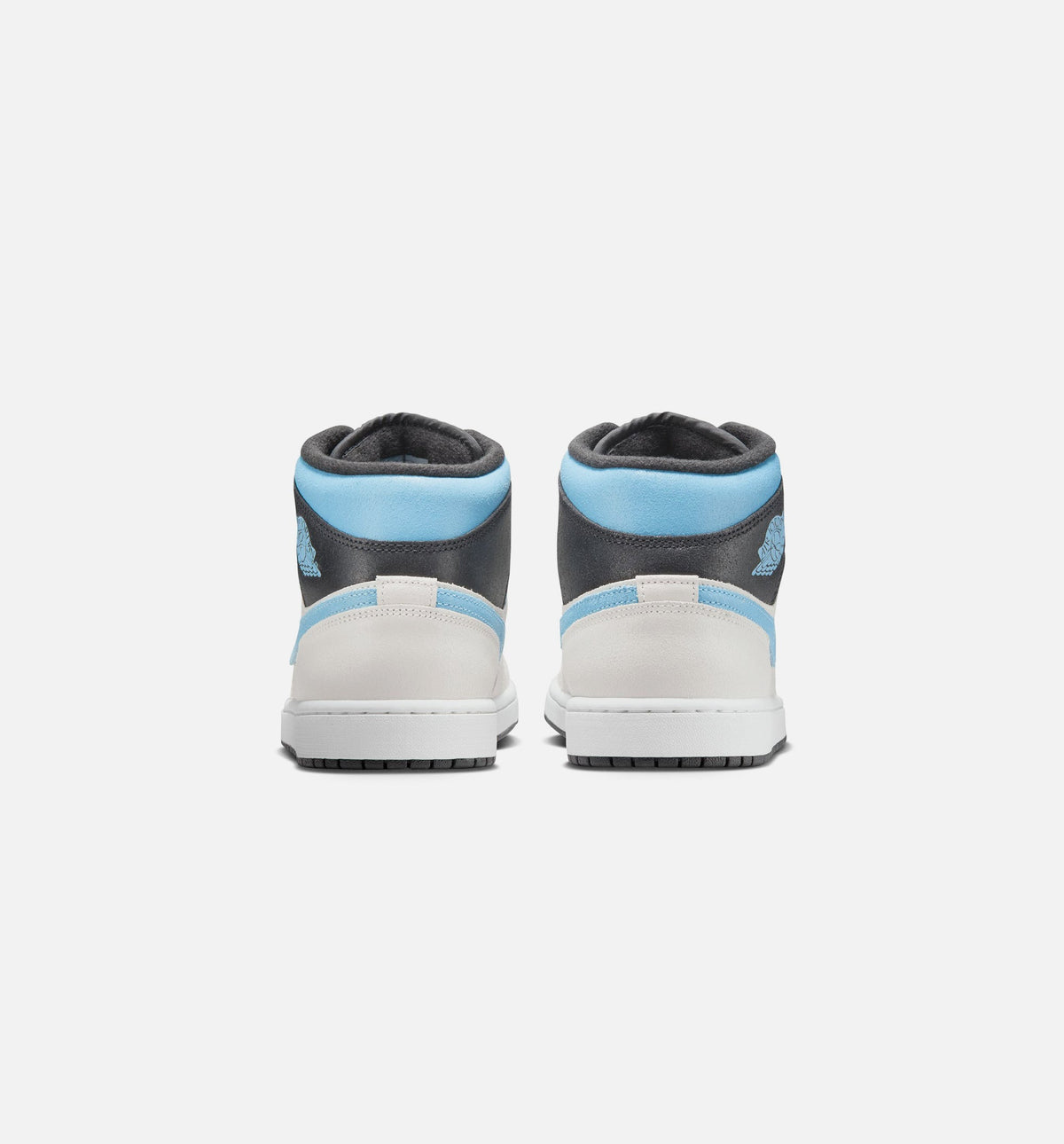 Air Jordan 1 Mid SE Men's Lifestyle Shoe – Summit White / Blue Chill / Black