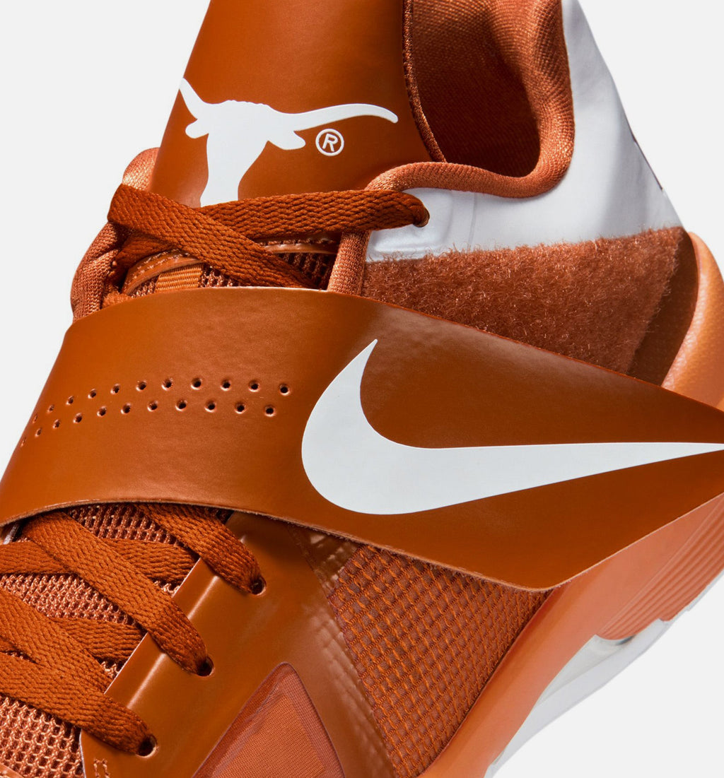 Nike Zoom KD 4 Texas Longhorns Men's Lifestyle Shoe – Desert Orange / White