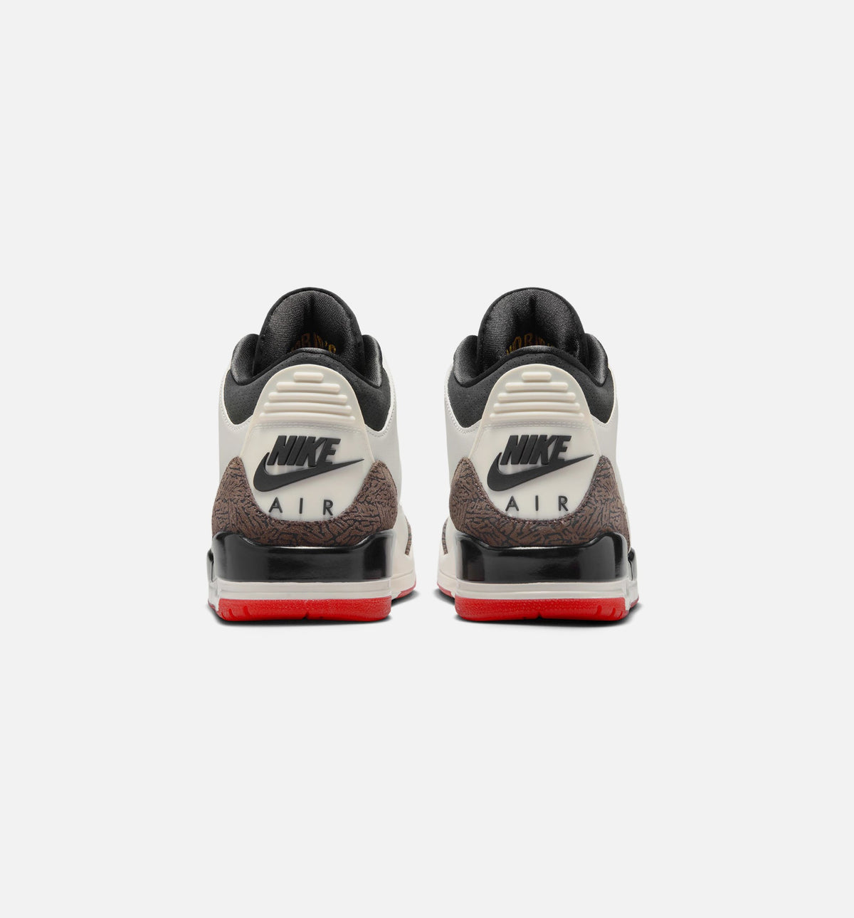 Air Jordan 3 Retro Sail and University Red Men's Lifestyle Shoe – Sail / Black / University Red / Pale Ivory