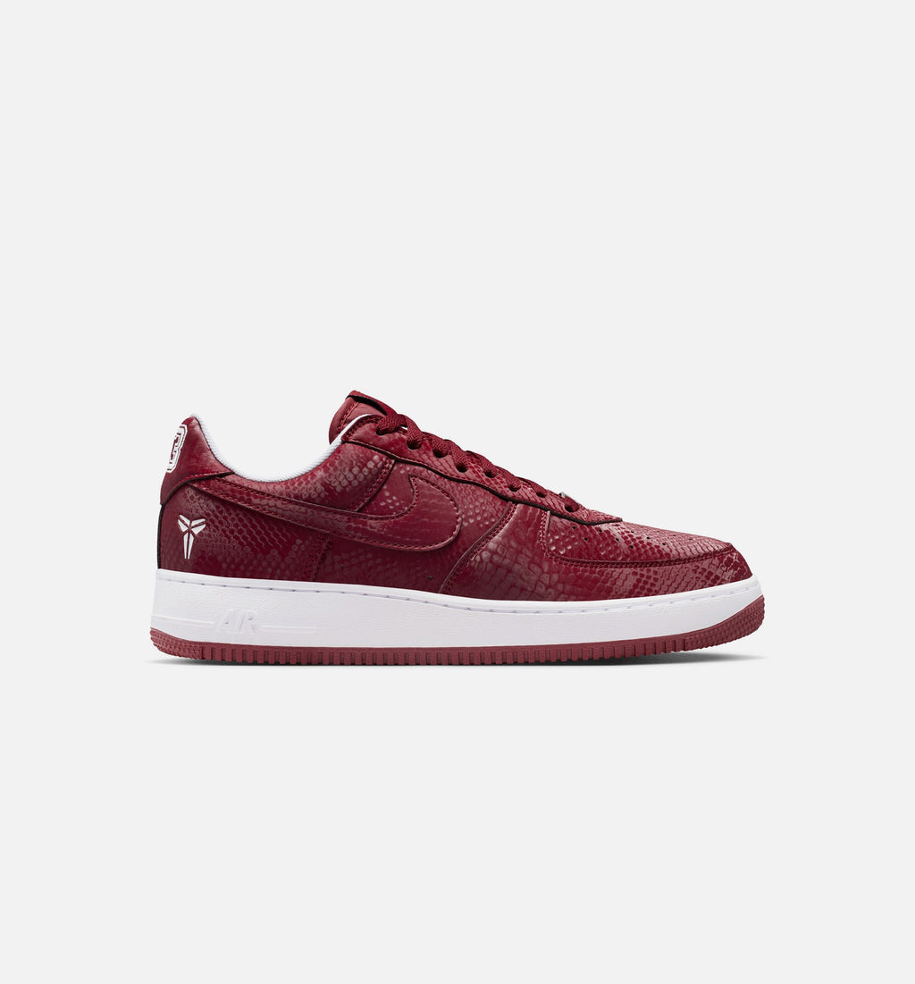 Nike Kobe Air Force 1 Low Merion Men's Lifestyle Shoe – Team Red / White