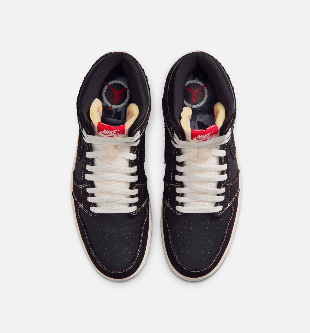 Air Jordan 1 Retro High OG Flight Club Men's Lifestyle Shoe – Black / University Red / Sail / Gum Medium Brown