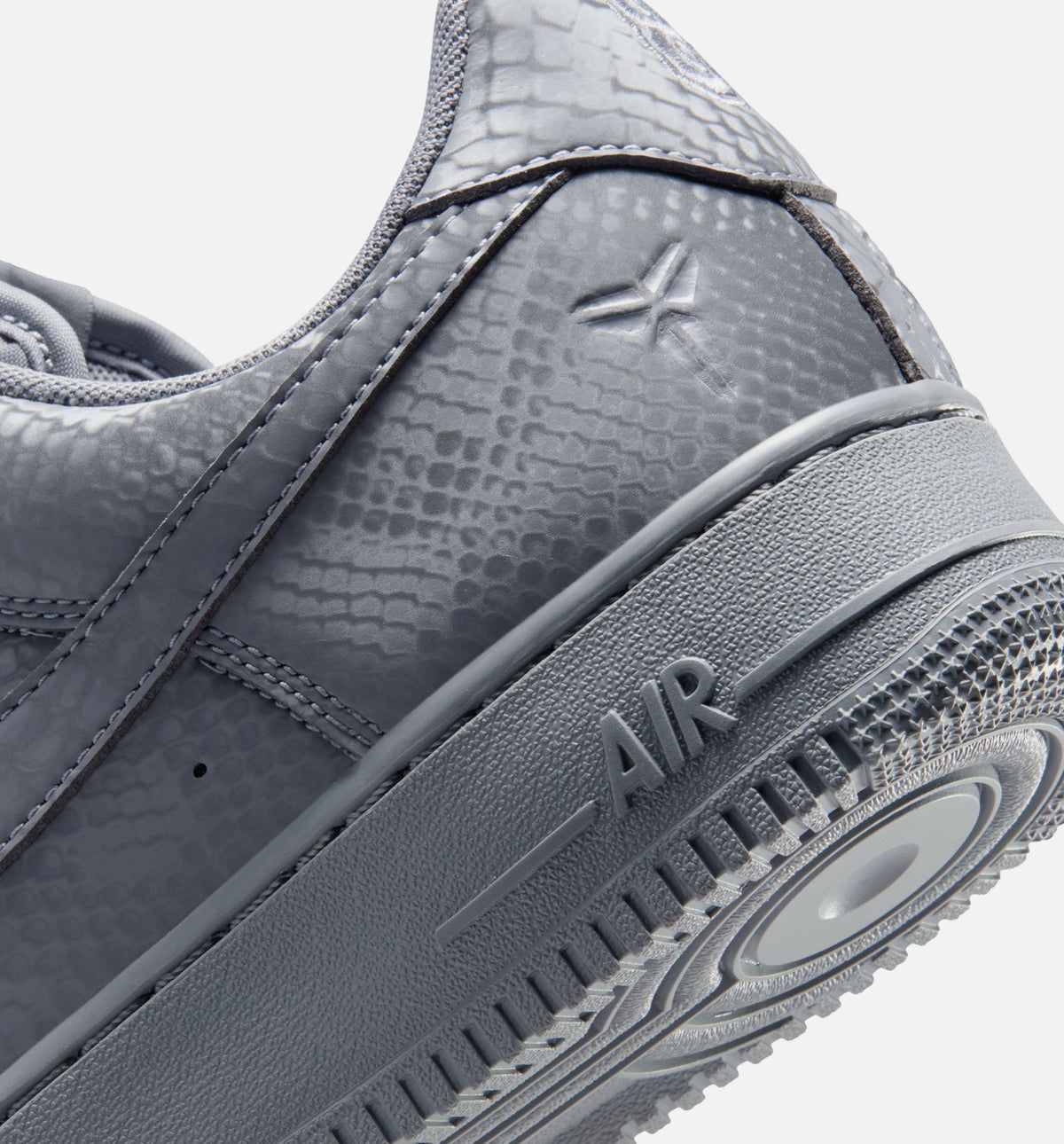 Nike Kobe Air Force 1 Low Cool Grey Men's Lifestyle Shoe – Cool Grey / Wolf Grey