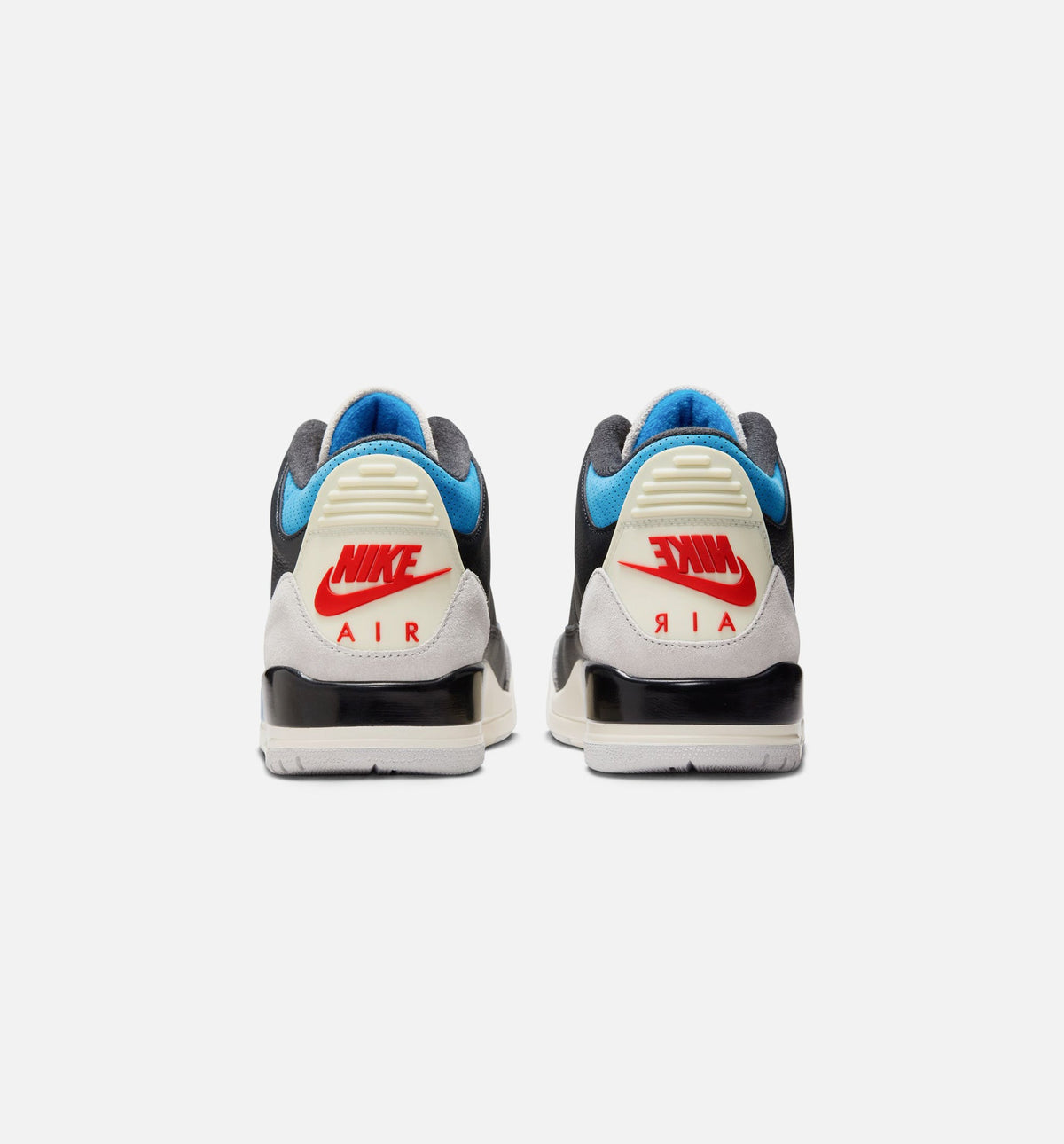 Air Jordan 3 Retro OG Rare Air Men's Lifestyle Shoe – Black / Chile Red / Neutral Grey