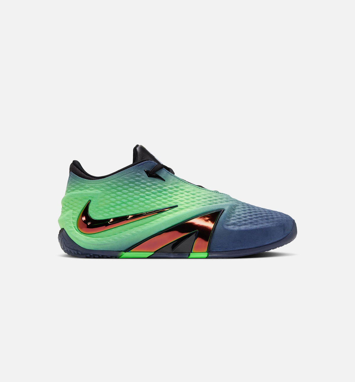 Nike Ja 4 Nightmare Men's Lifestyle Shoe – Obsidian / Black / Voltage Green / Metallic Silver