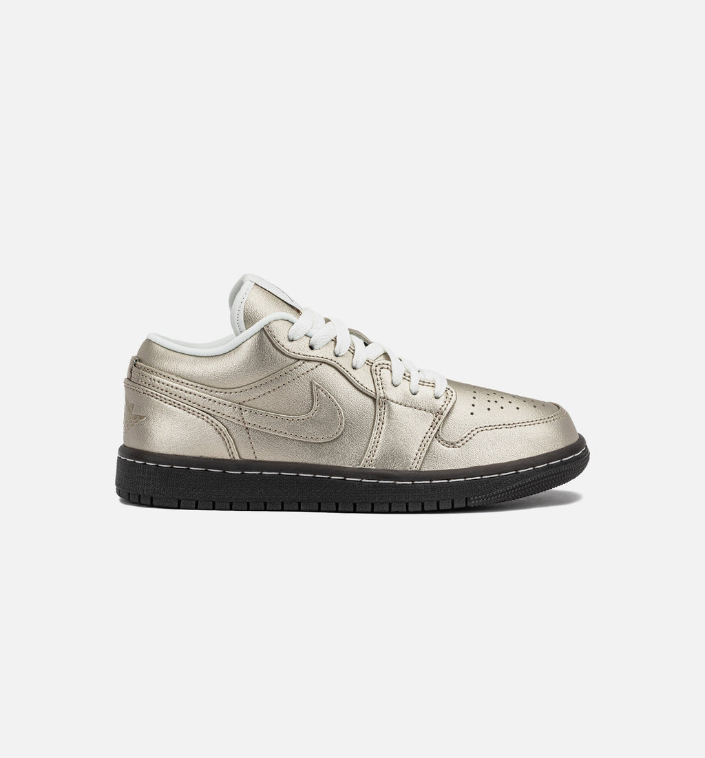 Air Jordan 1 Low SE Metallic Zinc Women's Lifestyle Shoe – Metallic Zinc / Summit White / Velvet Brown