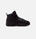 Air Jordan 12 Retro Bloodline Preschool Lifestyle Shoe – Black / Varsity Red