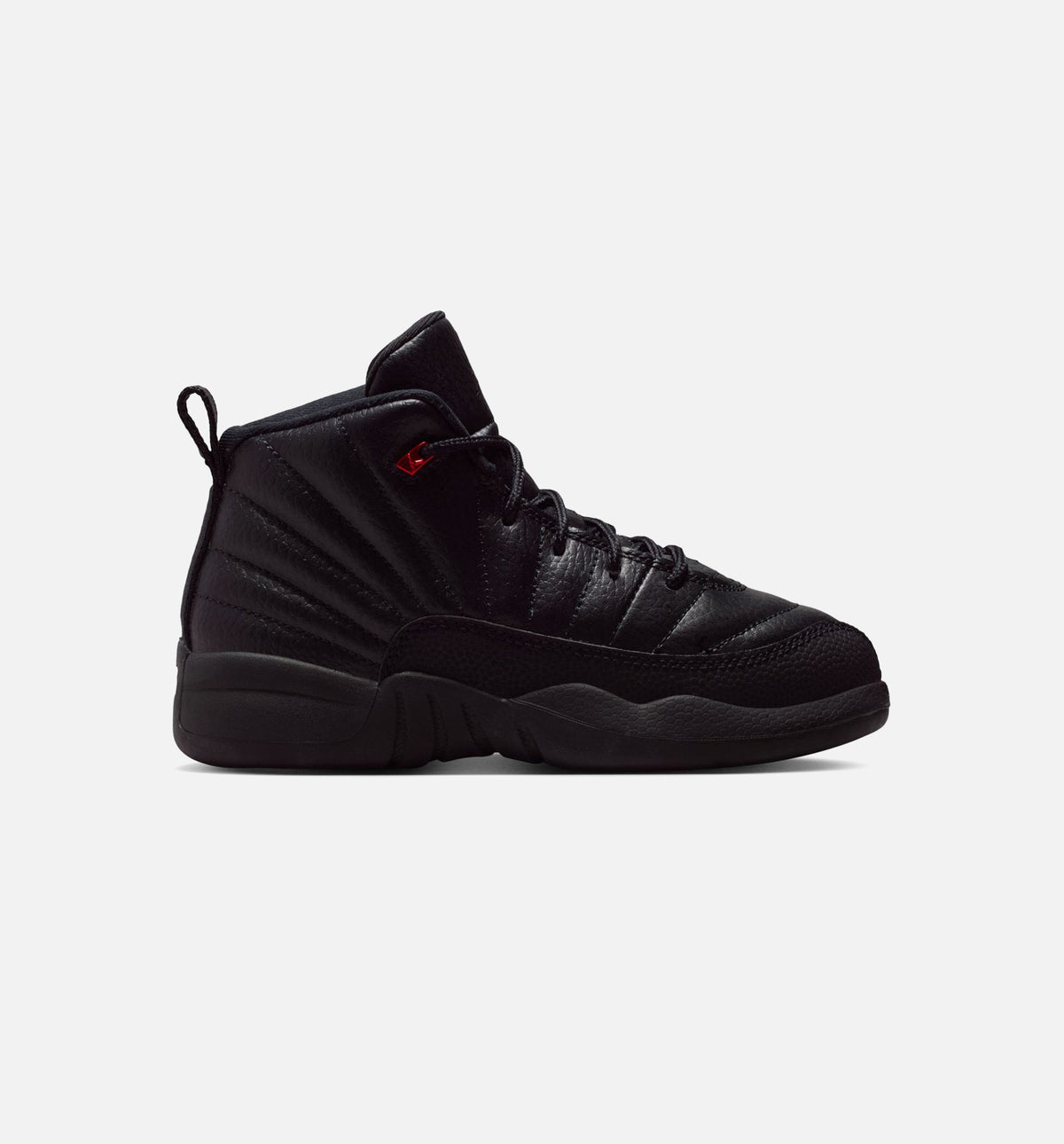 Air Jordan 12 Retro Bloodline Preschool Lifestyle Shoe – Black / Varsity Red