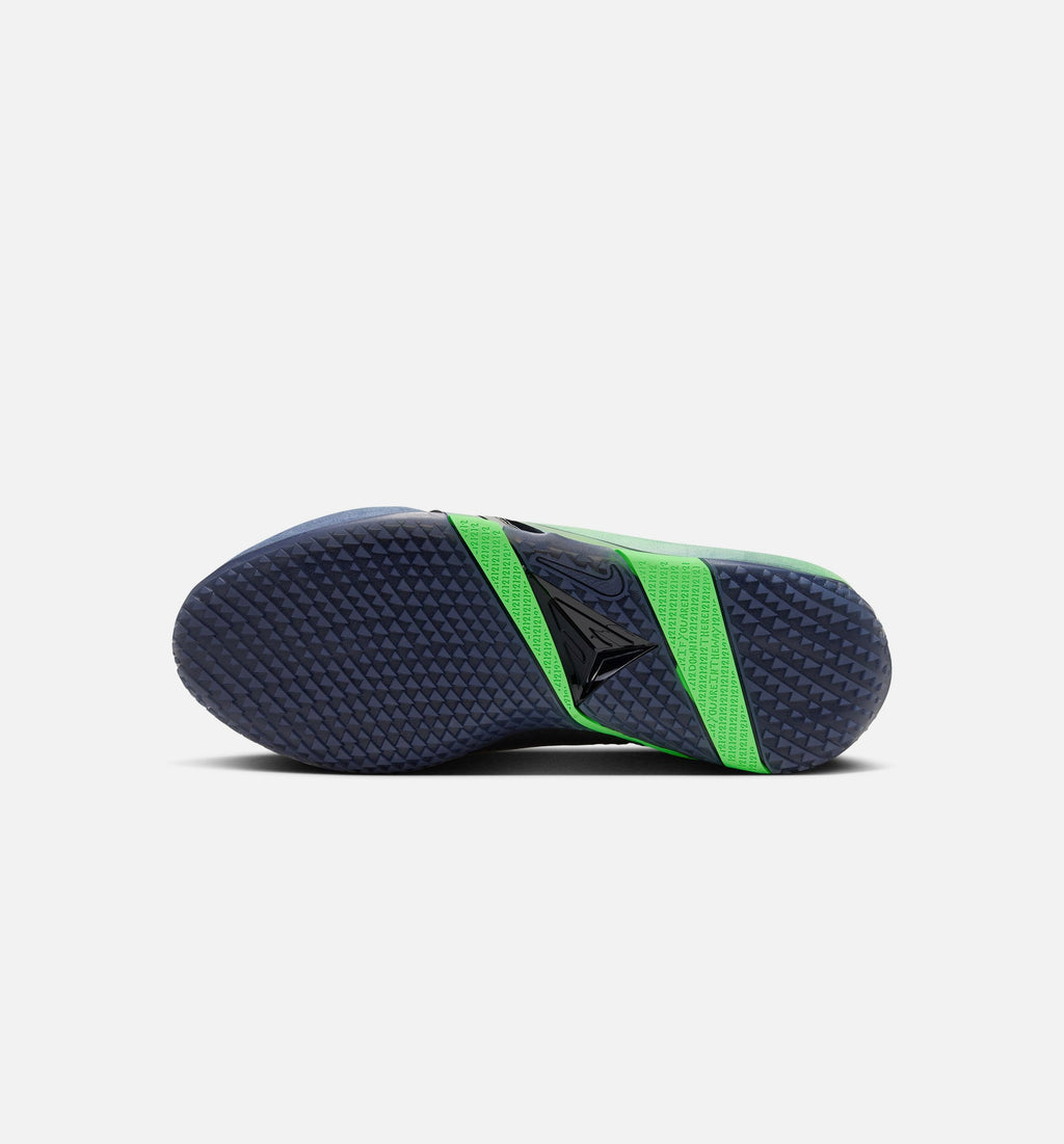 Nike Ja 4 Nightmare Men's Lifestyle Shoe – Obsidian / Black / Voltage Green / Metallic Silver