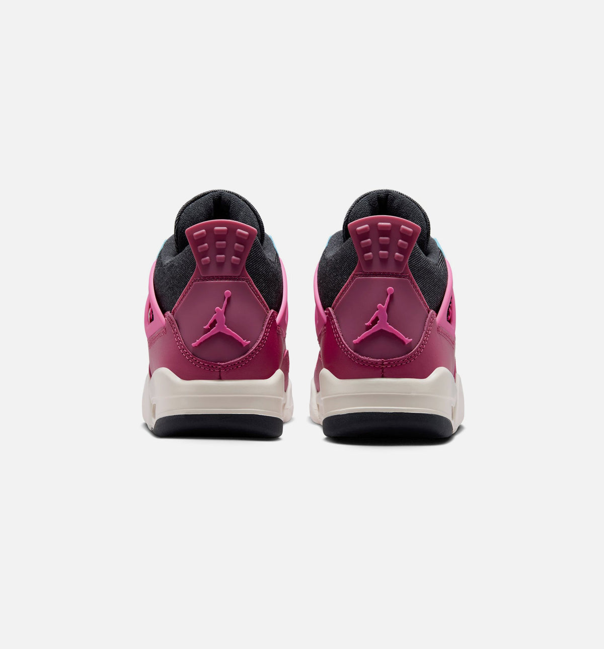 Air Jordan 4 Retro She's a Star Grade School Lifestyle Shoe – Sweet Beet / Desert Pink / Off Noir / Chalk