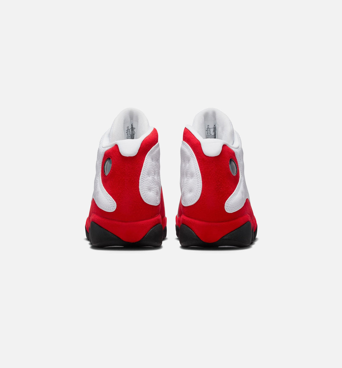 Air Jordan 13 Retro White and University Red Men's Lifestyle Shoe – White / Black / True Red