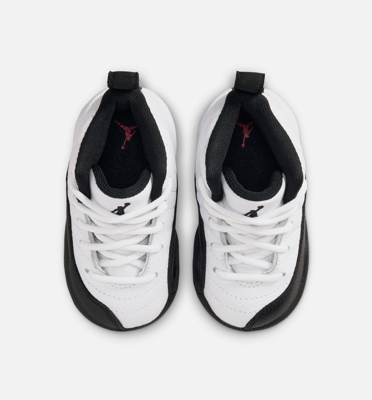 Air Jordan 12 Retro Taxi Infant & Toddler Lifestyle Shoe – White / Black / Taxi