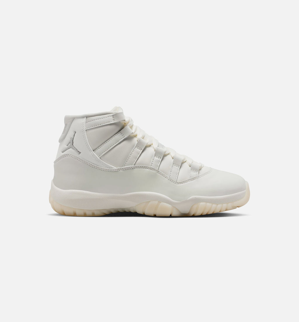 Air Jordan 11 Retro Pearl Women's Lifestyle Shoe – Sail / Pearl Grey / White / Metallic Silver