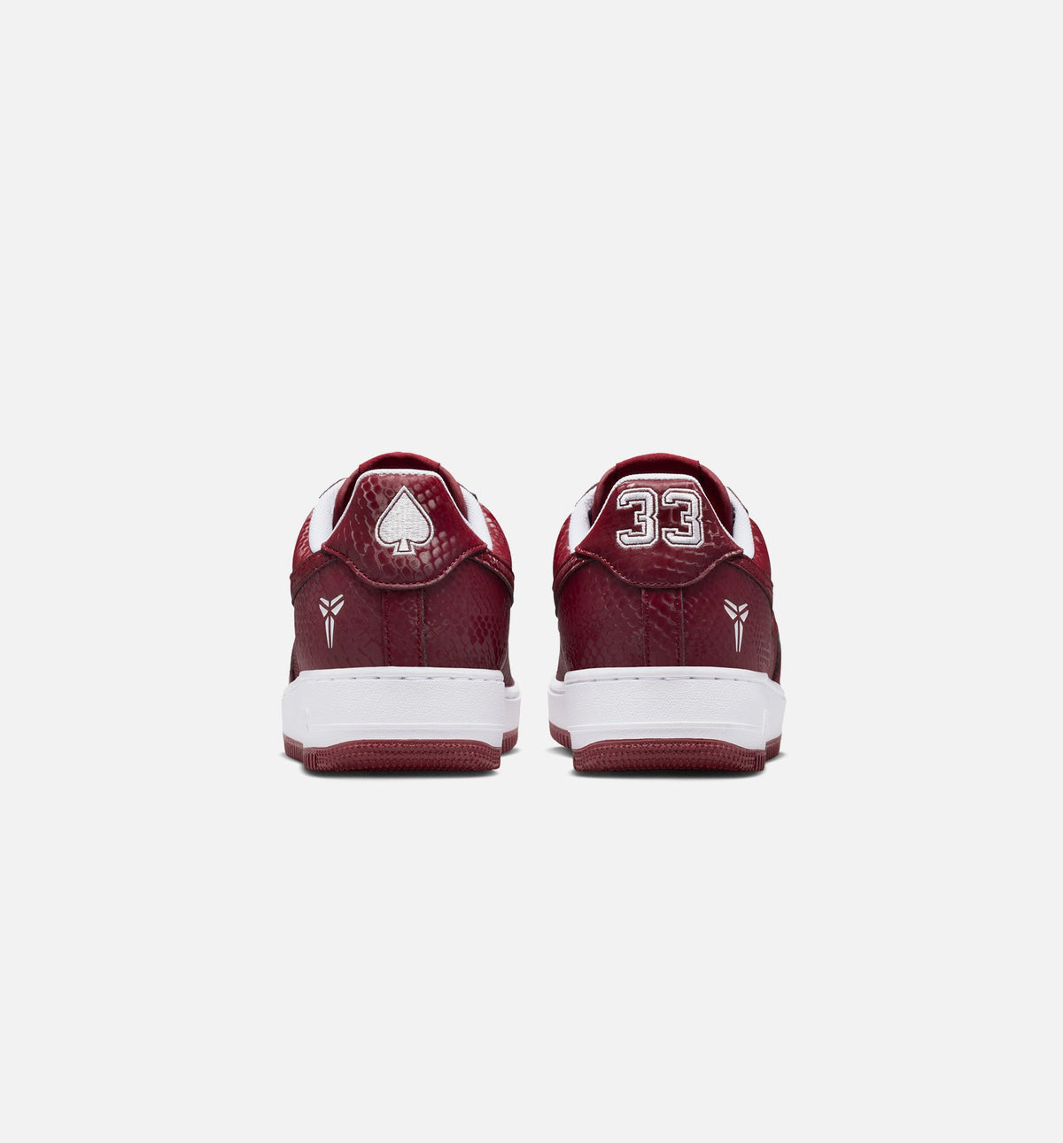 Nike Kobe Air Force 1 Low Merion Men's Lifestyle Shoe – Team Red / White