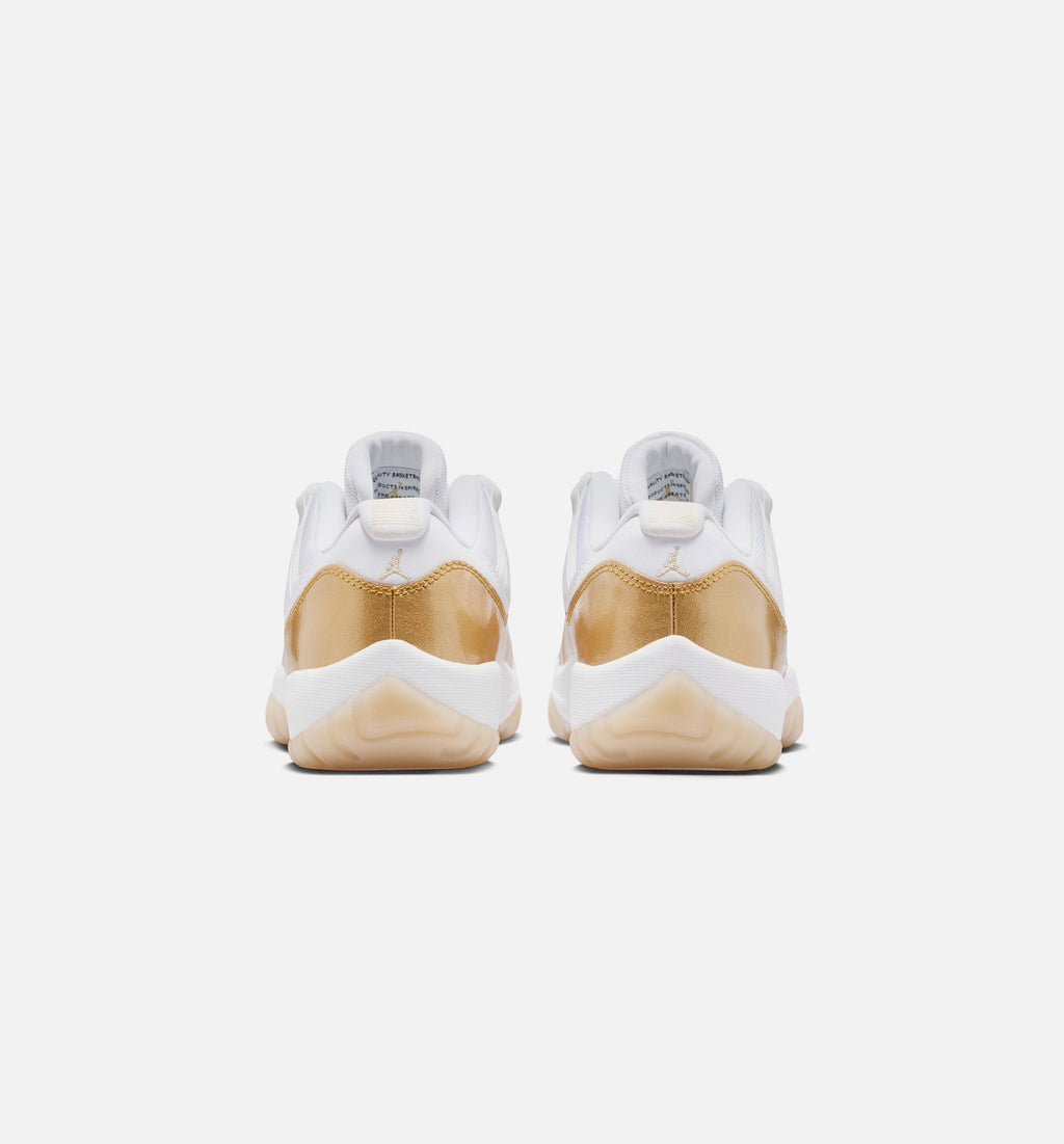 Air Jordan 11 Retro Low Mother's Day Women's Lifestyle Shoe – White / Metallic Gold / Team Gold