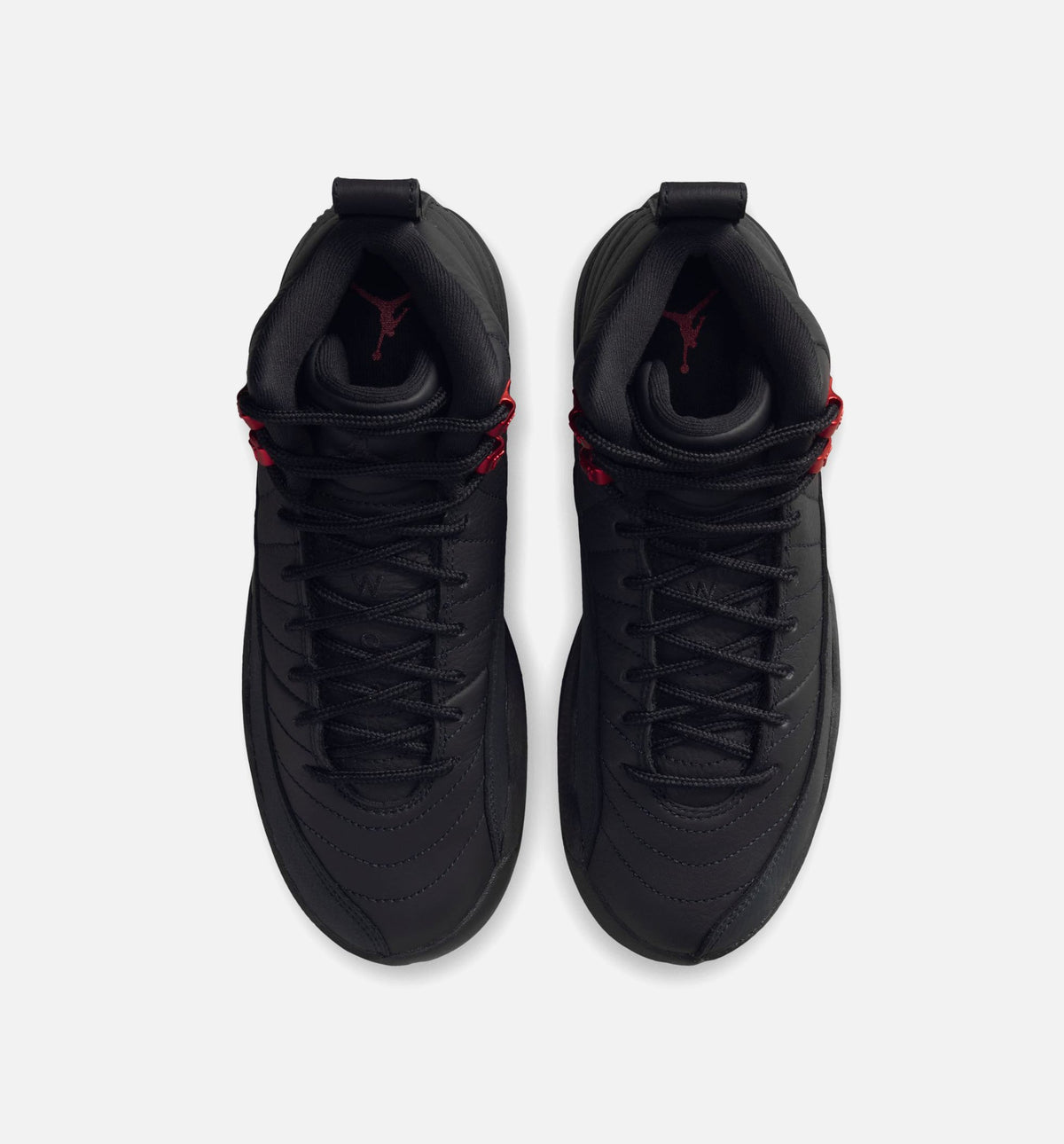 Air Jordan 12 Retro Bloodline Grade School Lifestyle Shoe – Black / Varsity Red