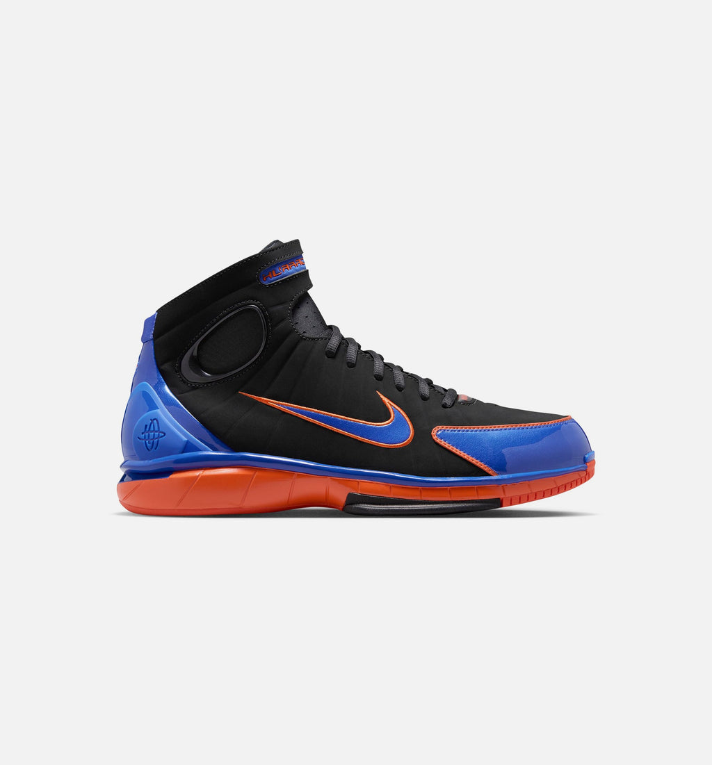 Nike Air Zoom Huarache 2K4 Penny Hardaway Men's Basketball Shoe – Black / Varsity Royal / Safety Orange