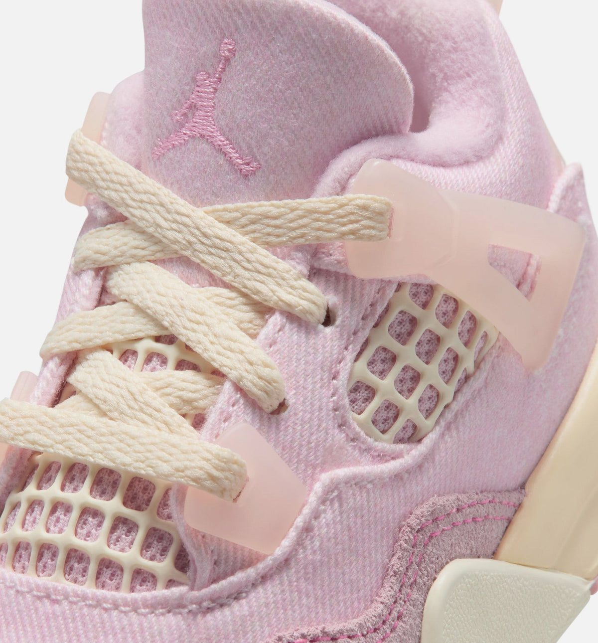 Air Jordan 4 Retro Pink Pearl and Iced Carmine Infant & Toddler Lifestyle Shoe – Iced Carmine / Coconut Milk / Anthracite / Muslin / Pinksicle