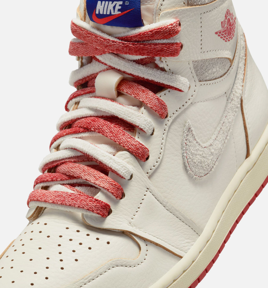 Air Jordan 1 High OG Rare Air Cinnabar Women's Lifestyle Shoe – Sail / Cinnabar / Light Bone
