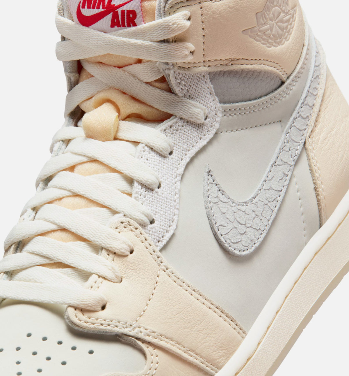 Air Jordan 1 Retro High OG Sail Men's Lifestyle Shoe – Sail / University Red / Pale Ivory / Coconut Milk / Phantom