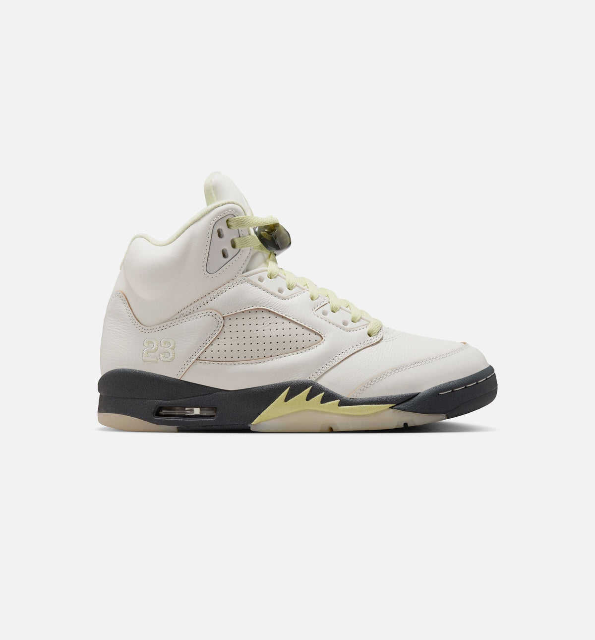Air Jordan 5 Retro Luminous Green and Sail Women's Lifestyle Shoe – Sail / Luminous Green / Anthracite