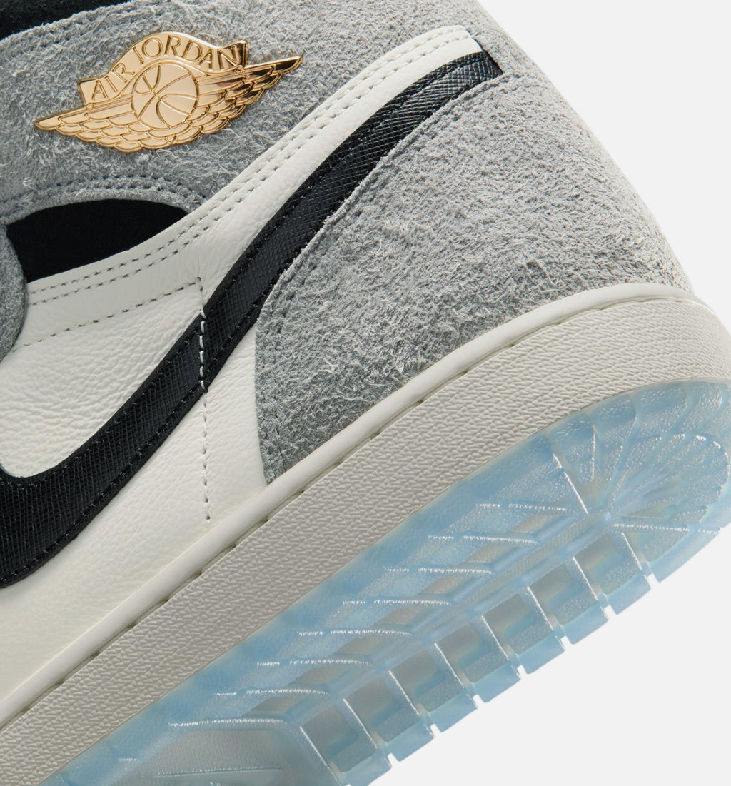 Air Jordan 1 Retro High OG Cool Grey Men's Lifestyle Shoe – Cool Grey / Black / Sail / Game Royal / White
