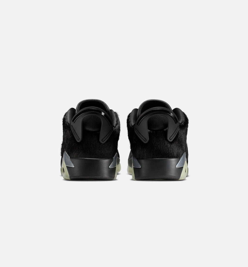 Air Jordan 6 Retro Low Blackout Women's Lifestyle Shoe – Black