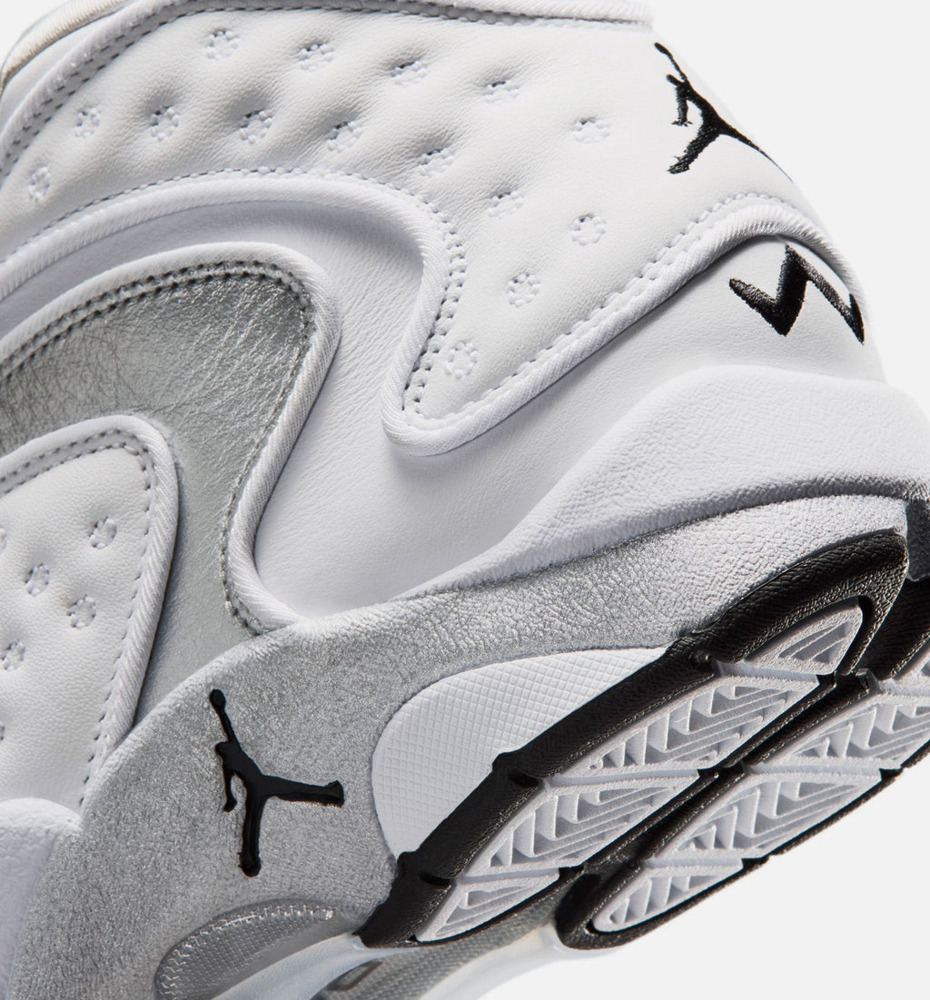 Air Jordan OG Women's Lifestyle Shoe – White / Black / Metallic Silver
