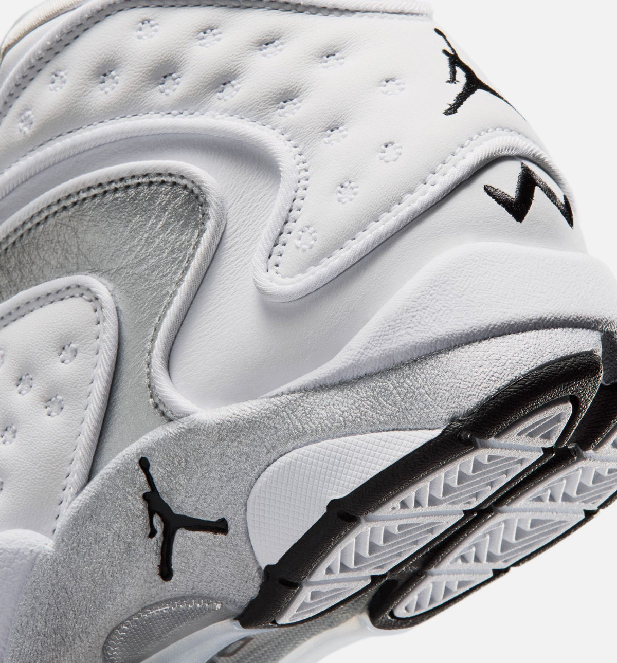 Air Jordan OG Women's Lifestyle Shoe – White / Black / Metallic Silver