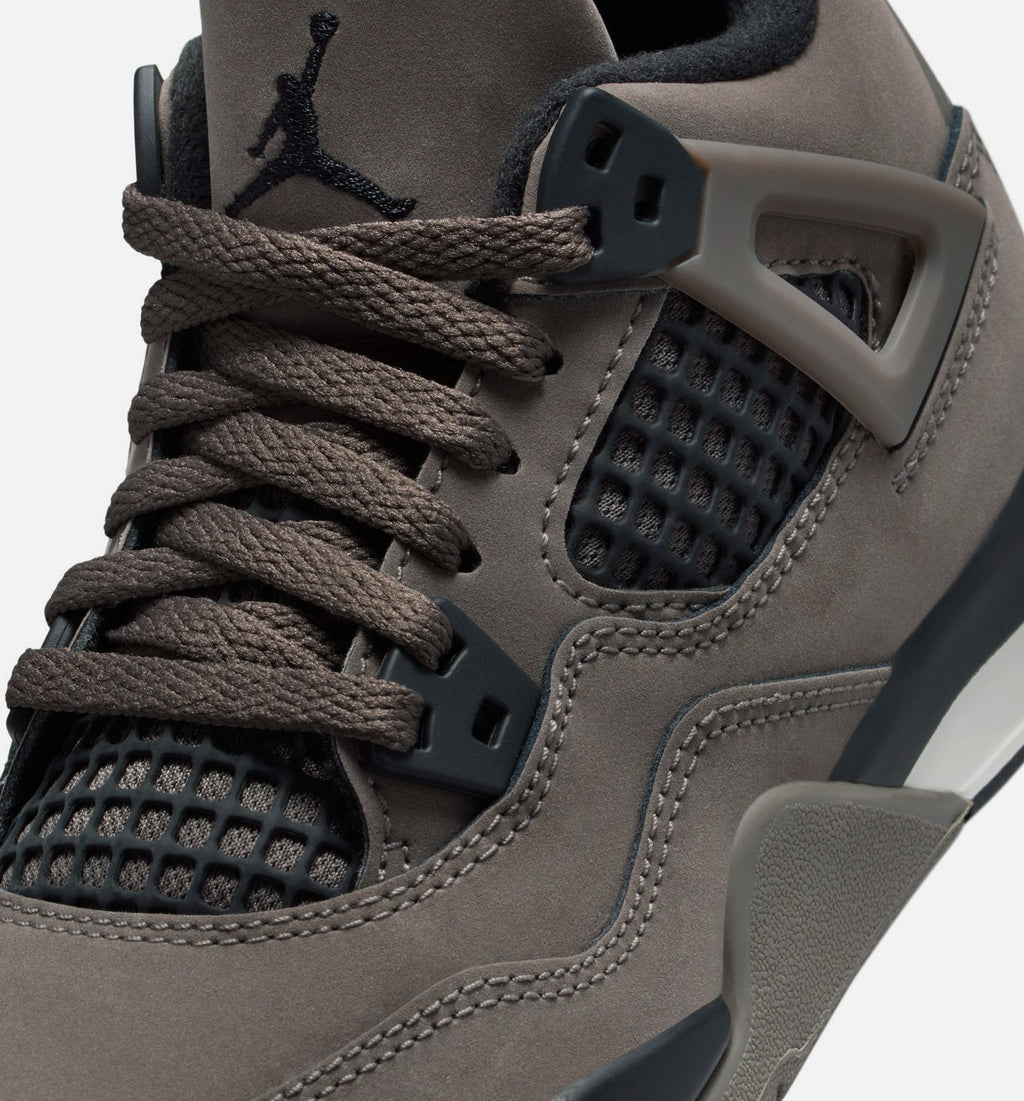 Air Jordan 4 Retro Cave Stone and Black Preschool Lifestyle Shoe – Cave Stone / Black / Moon Particle