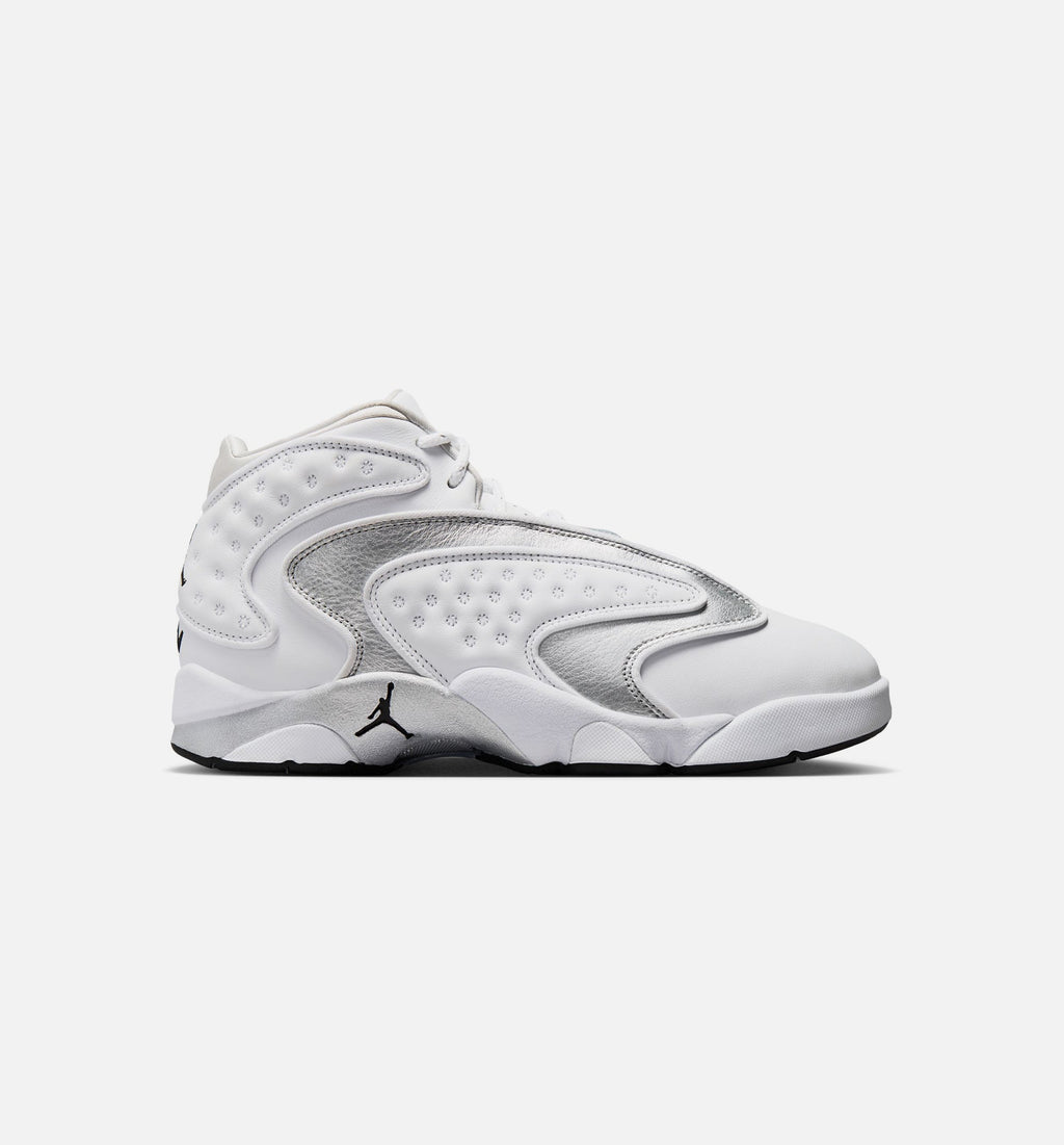 Air Jordan OG Women's Lifestyle Shoe – White / Black / Metallic Silver