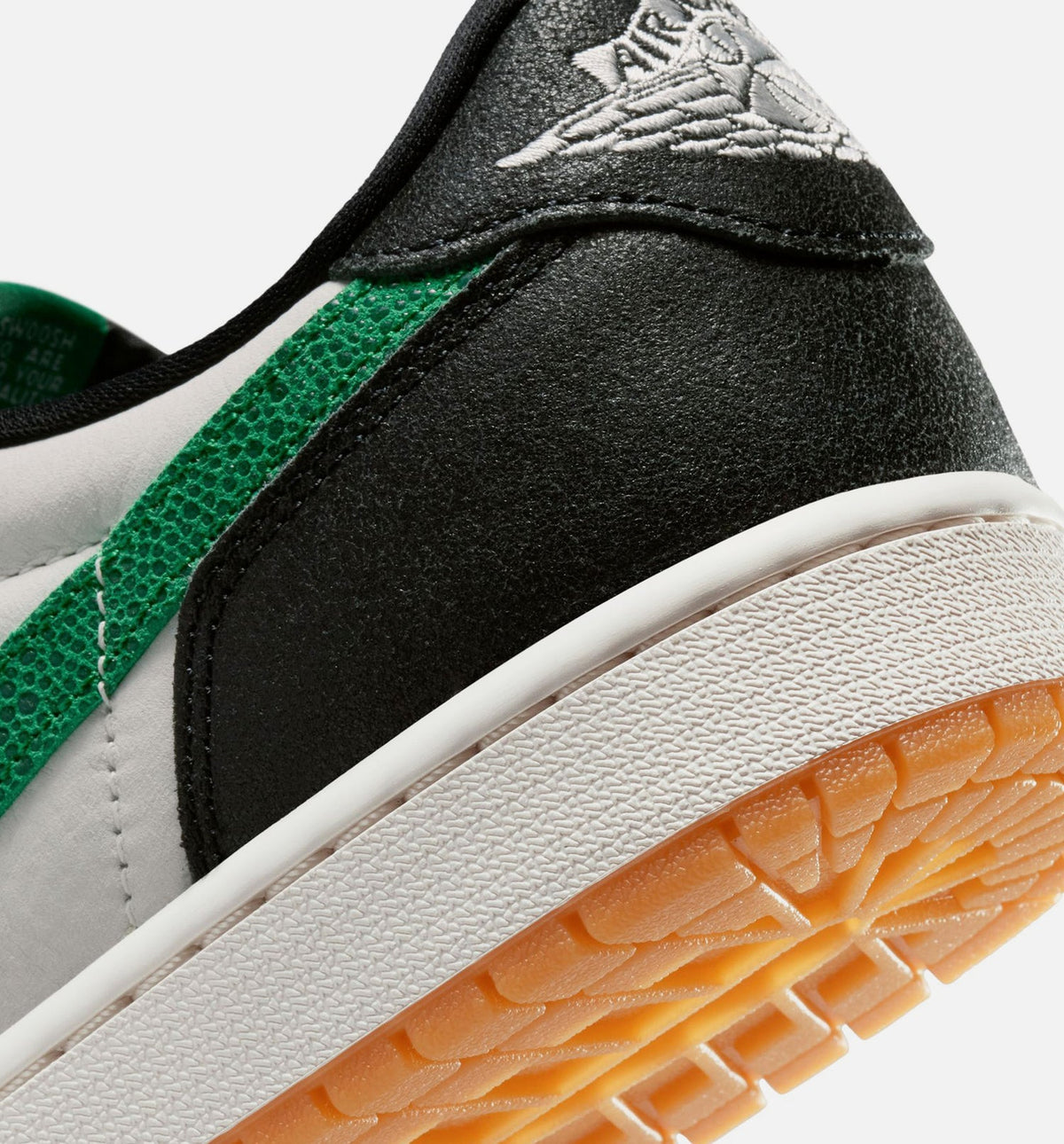 Air Jordan 1 Retro Low OG Phantom and Pine Green Men's Lifestyle Shoe – Phantom / Pine Green / Black