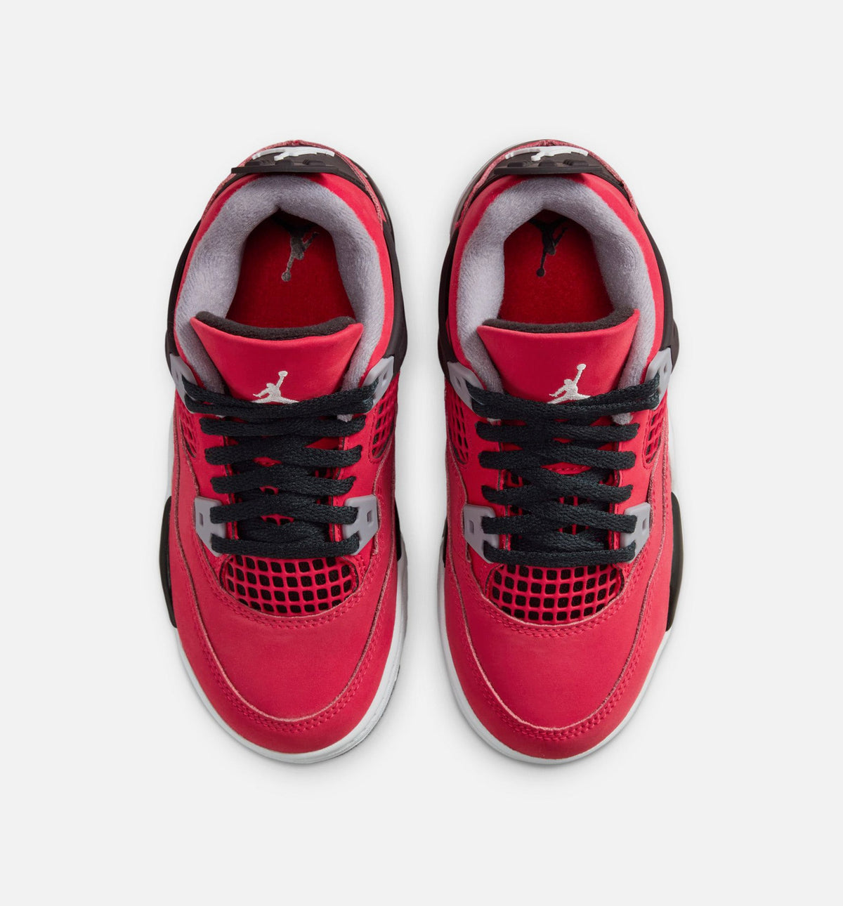 Air Jordan 4 Retro Toro Bravo Preschool Lifestyle Shoe – Fire Red / White / Black / Cement Grey
