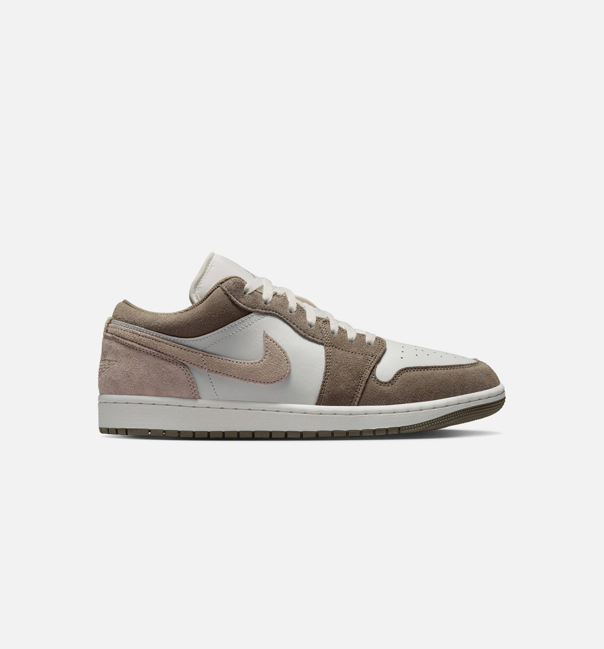 Air Jordan 1 Low Men's Lifestyle Shoe - Olive Grey/Enigma Stone/Summit White