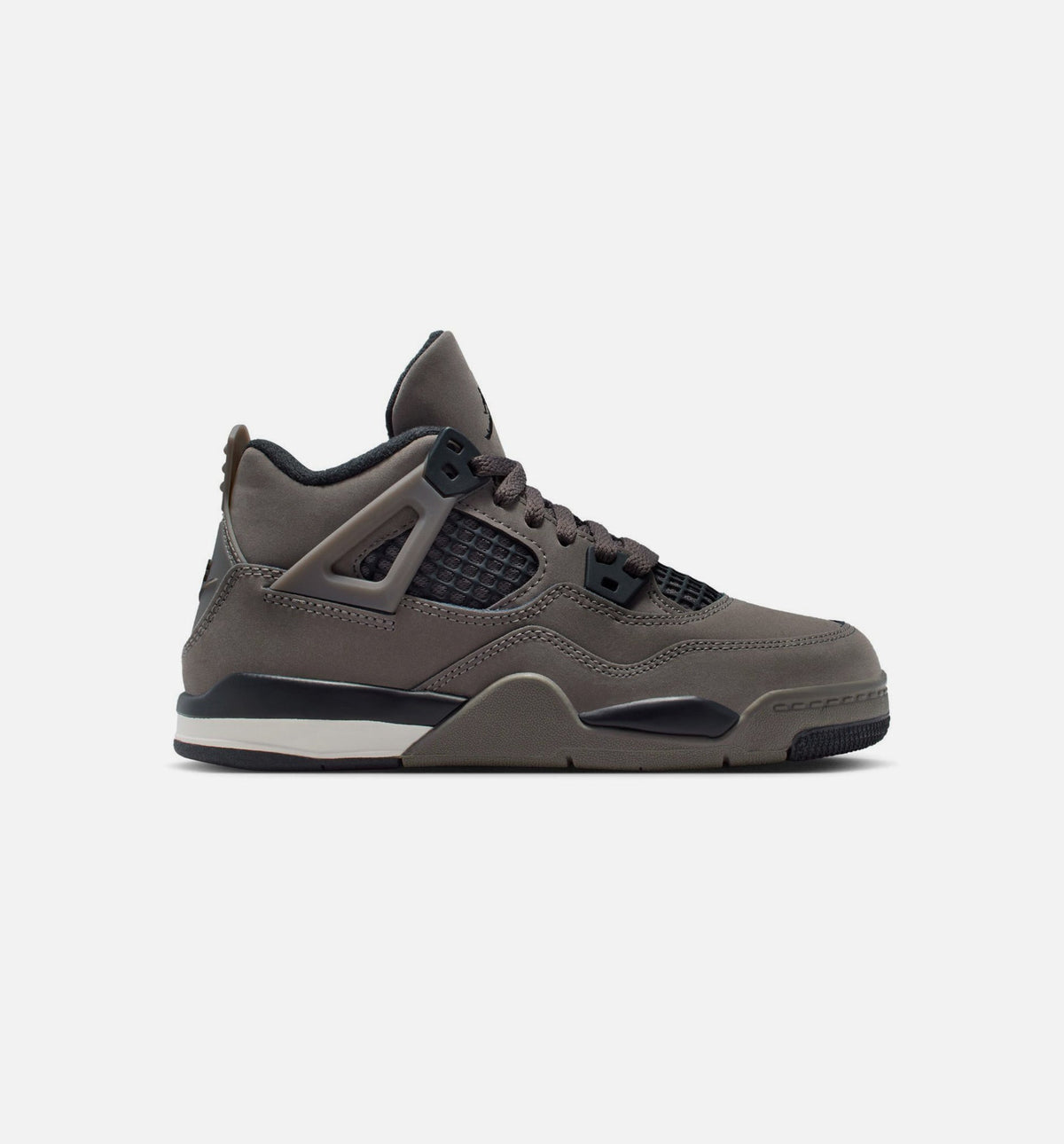 Air Jordan 4 Retro Cave Stone and Black Preschool Lifestyle Shoe – Cave Stone / Black / Moon Particle