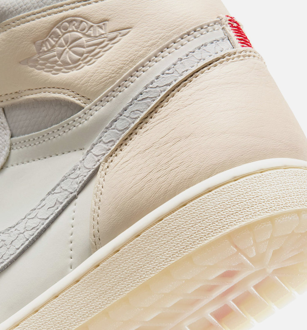 Air Jordan 1 Retro High OG Sail Men's Lifestyle Shoe – Sail / University Red / Pale Ivory / Coconut Milk / Phantom