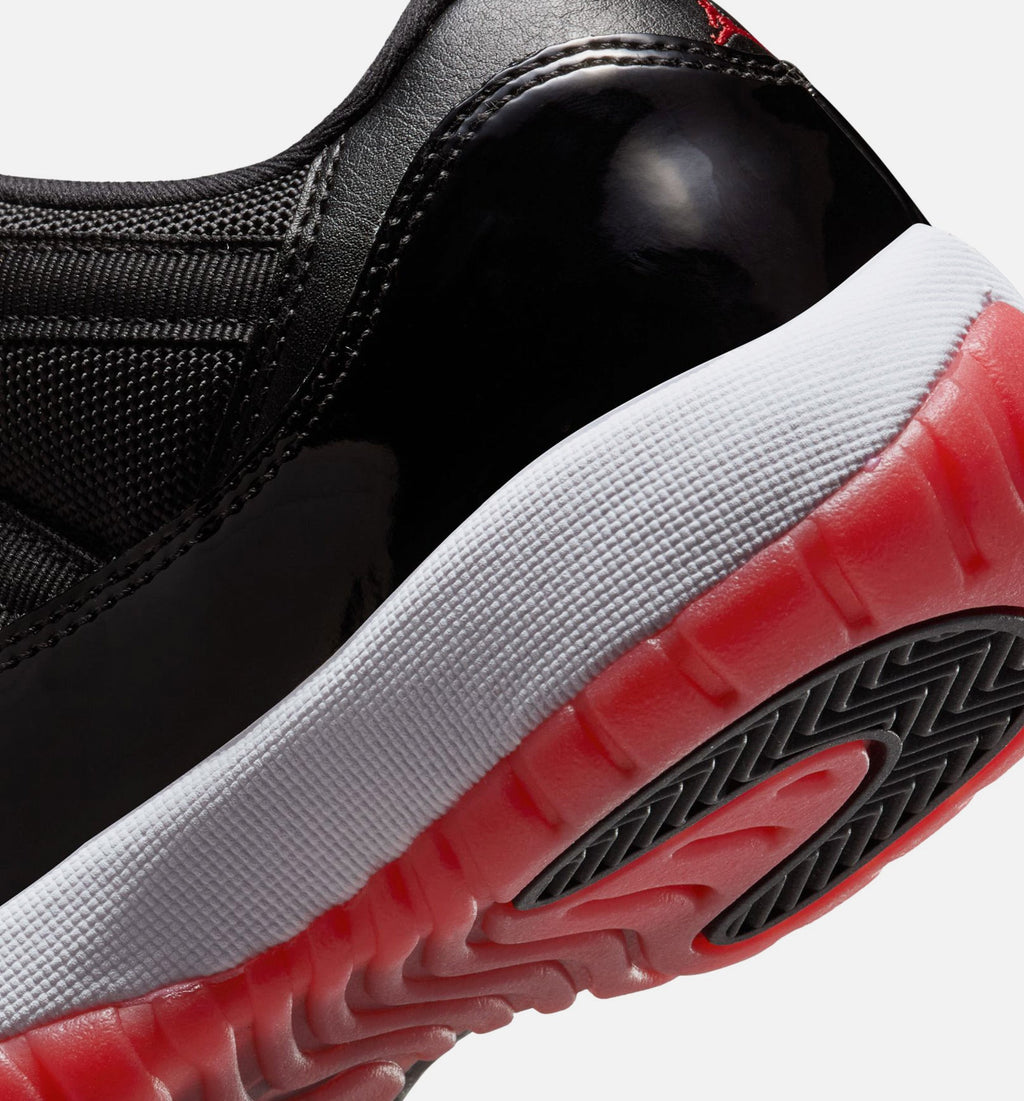 Air Jordan 11 Retro Bred Grade School Lifestyle Shoe – Black / Varsity Red / White
