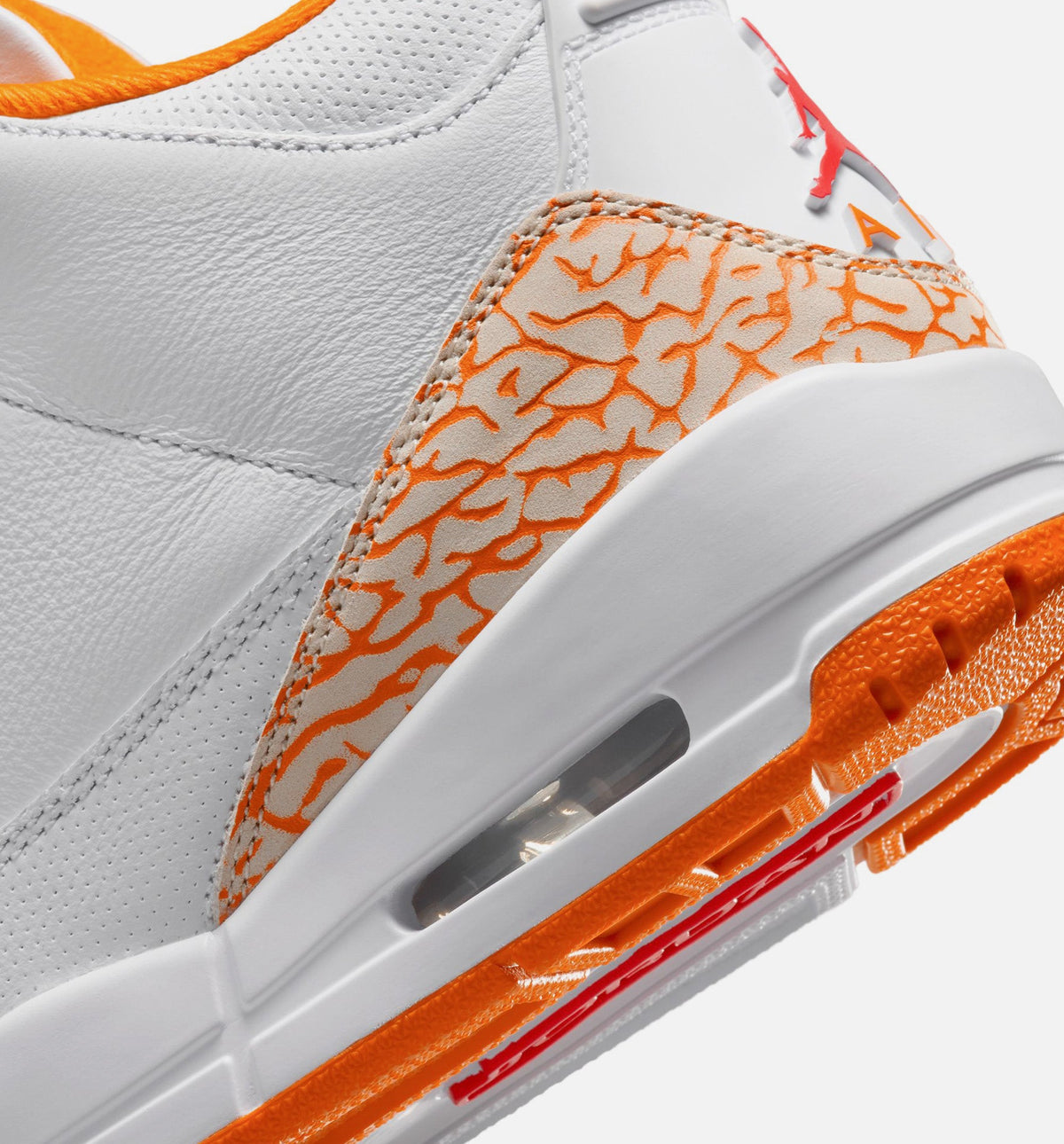 Air Jordan 3 Retro Orange Citrus Women's Lifestyle Shoe – White / Multicolor