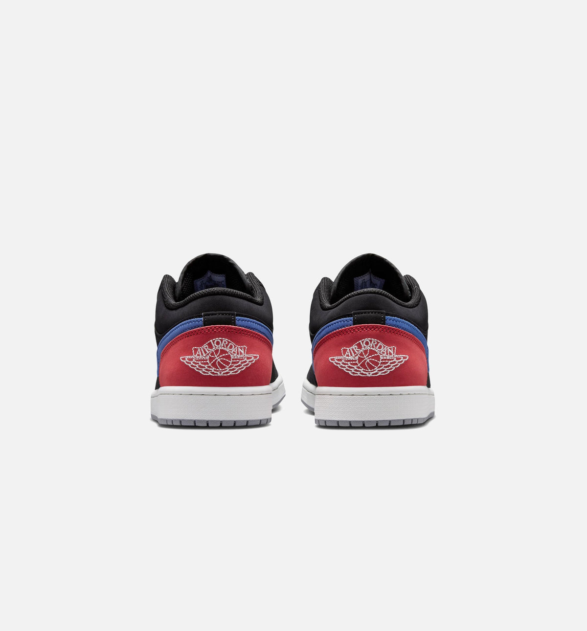 Air Jordan 1 Low Men's Lifestyle Shoe - Black/Summit White/True Blue/Varsity Red