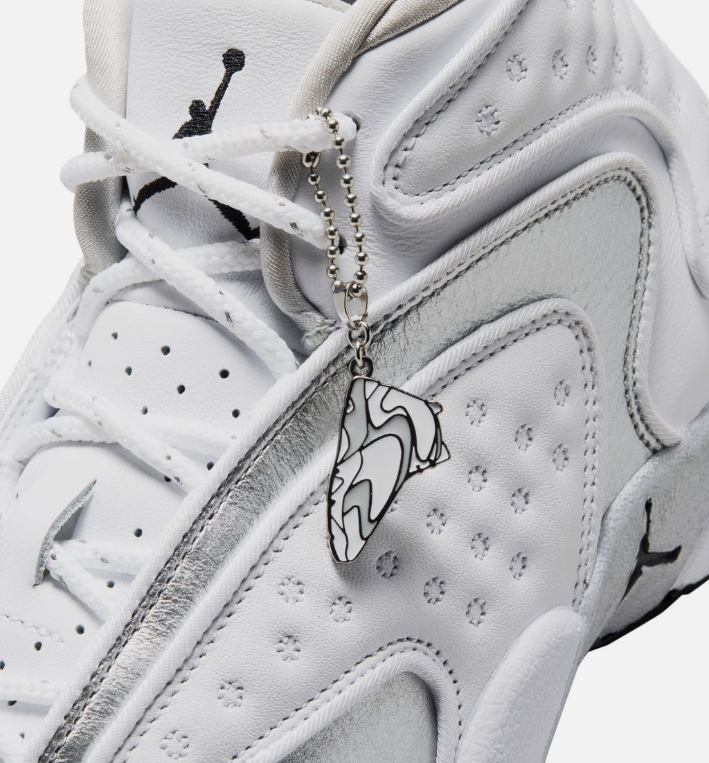 Air Jordan OG Women's Lifestyle Shoe – White / Black / Metallic Silver