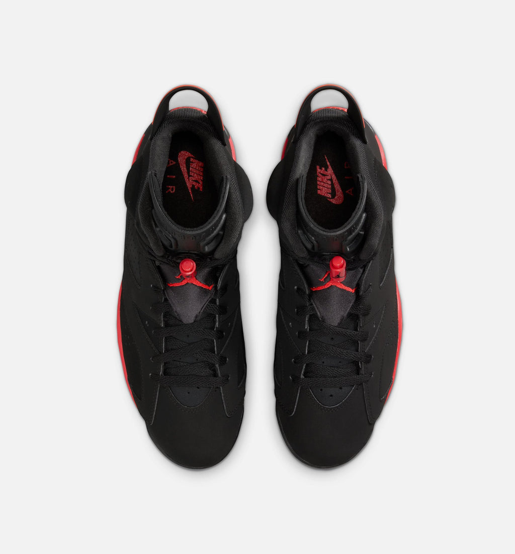 Air Jordan 6 Retro Infrared Salesman Men's Lifestyle Shoe – Black / Light Crimson
