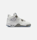 Air Jordan 4 Retro Blue Chill Grade School Lifestyle Shoe – Photon Dust / Blue Chill / Flat Pewter / White / Blue Tint