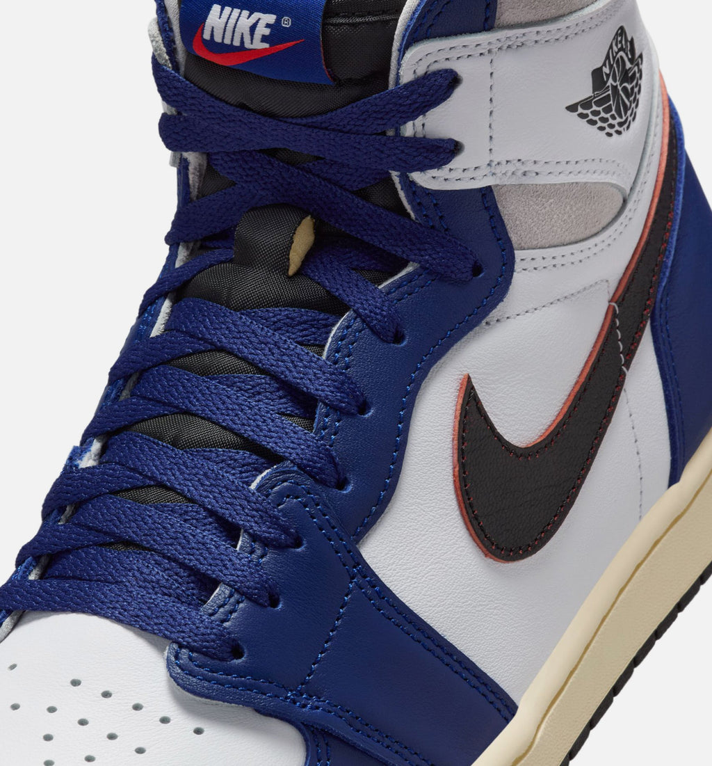 Air Jordan 1 Retro High OG Rare Air Deep Royal Blue Men's Lifestyle Shoe – White / Black / Neutral Grey / Deep Royal Blue