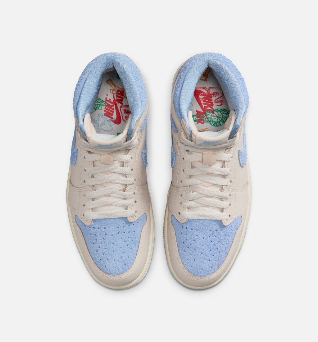 Air Jordan 1 Retro High OG Psychic Blue Women's Lifestyle Shoe – Pale Ivory / Psychic Blue / Coconut Milk