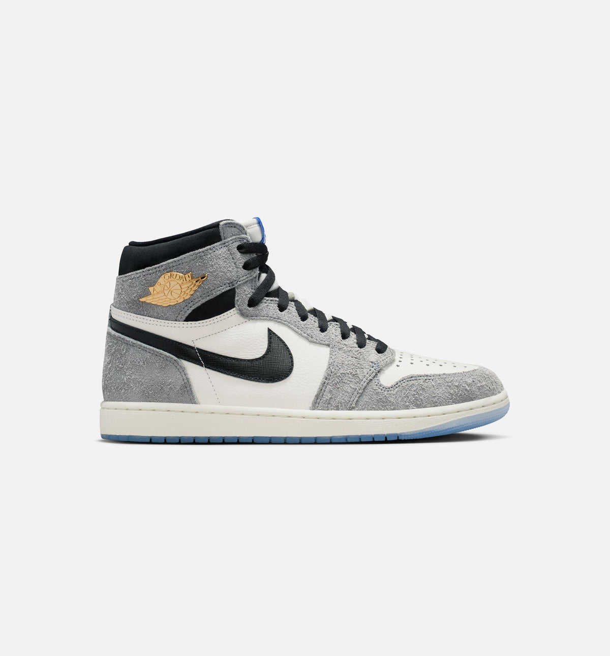 Air Jordan 1 Retro High OG Cool Grey Men's Lifestyle Shoe – Cool Grey / Black / Sail / Game Royal / White