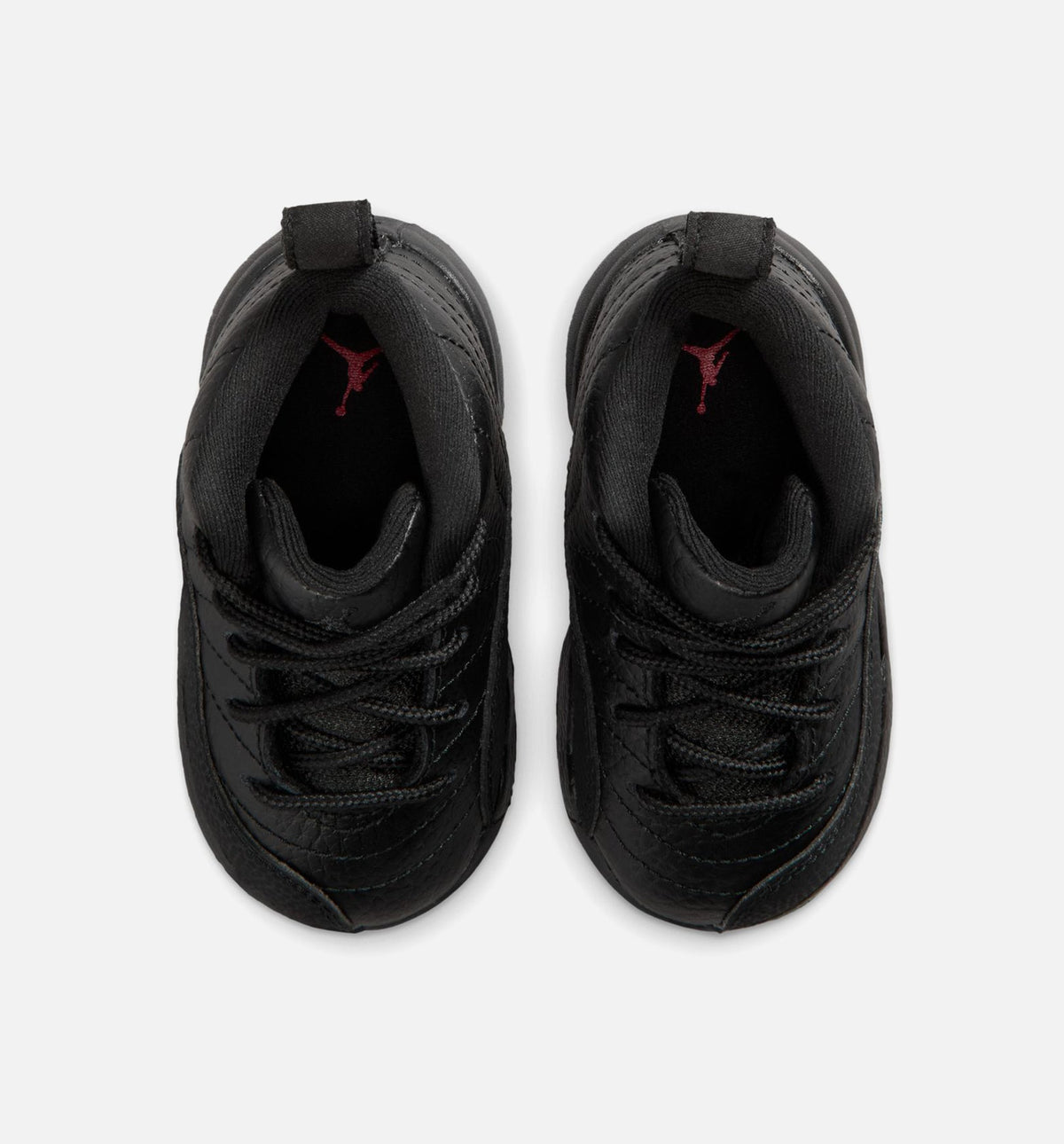 Air Jordan 12 Retro Bloodline Infant & Toddler Lifestyle Shoe – Black / Varsity Red