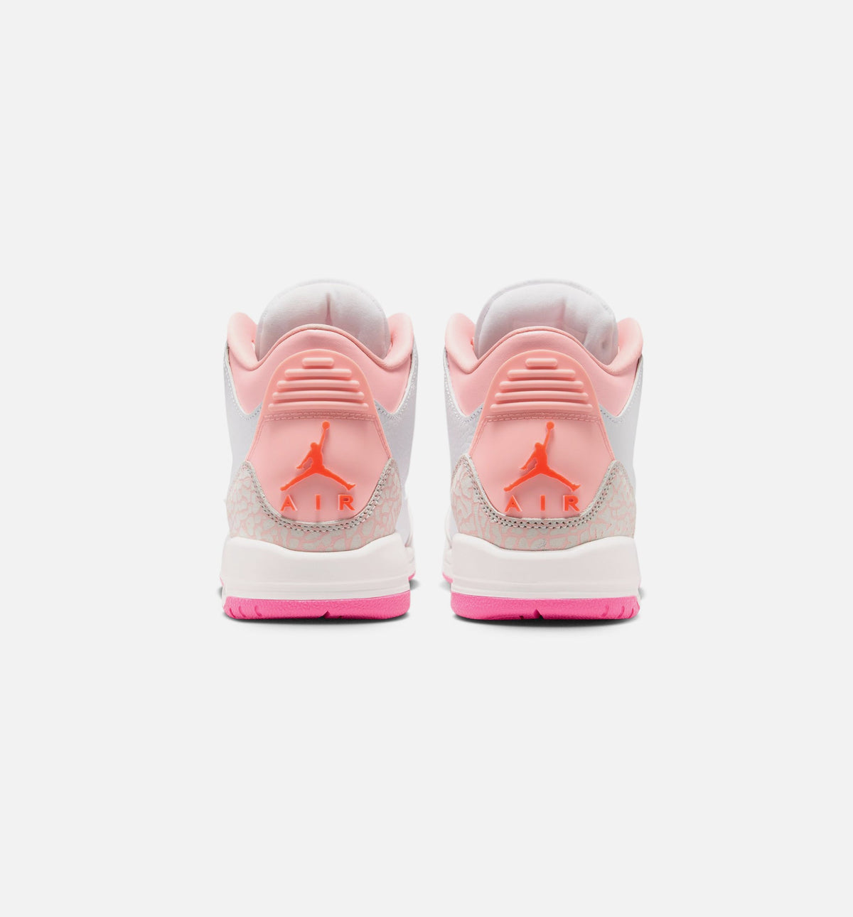 Air Jordan 3 Retro Spring Flowers Grade School Lifestyle Shoe – Pearl Pink / Pink Bloom / Pink Glow / Hyper Orange