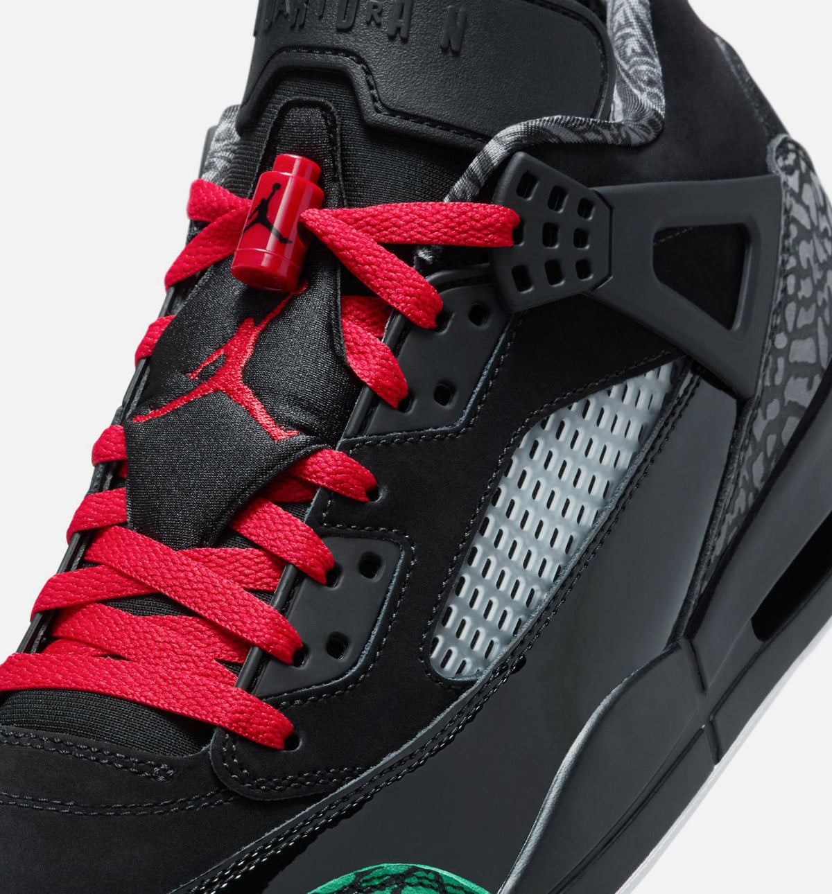 Jordan Spizike Low Men's Lifestyle Shoe – Black / Classic Green / White / Varsity Red