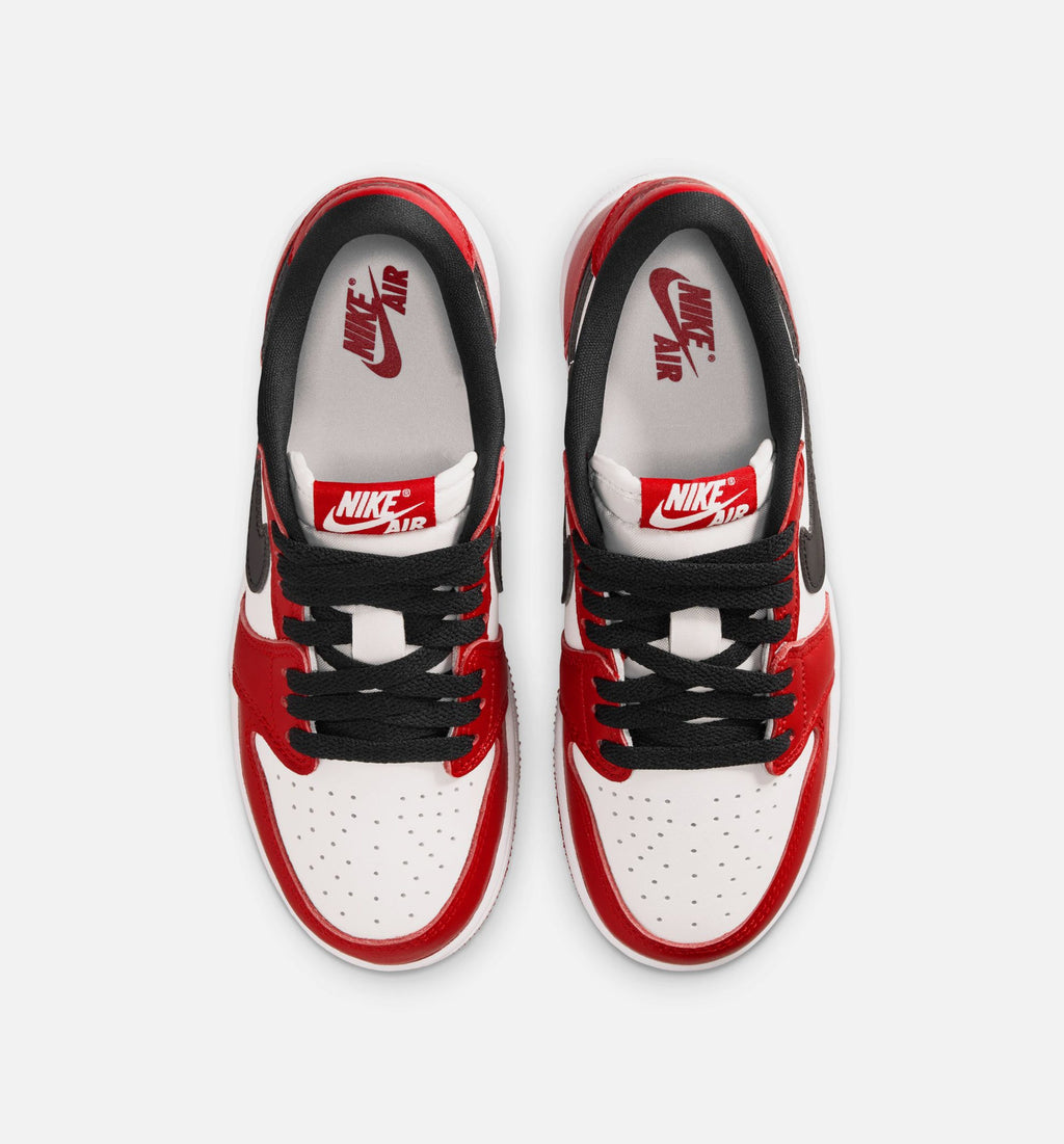Air Jordan 1 Retro Low OG Chicago Grade School Lifestyle Shoe – Varsity Red / Black / Summit White