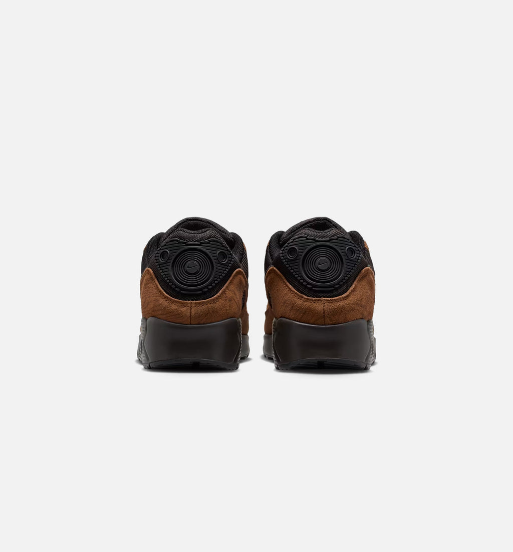 Nike Air Max 90 Premium Men's Lifestyle Shoe – Light British Tan / Velvet Brown / Black